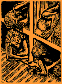 Captives on board ship