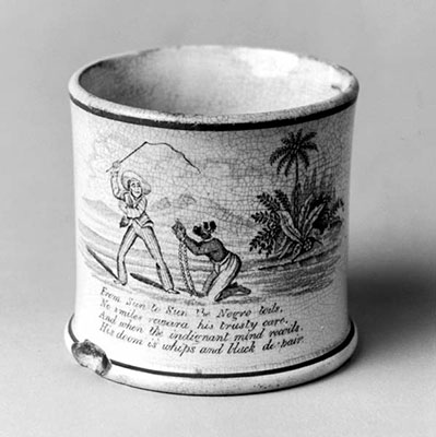 19th century abolitionist cup